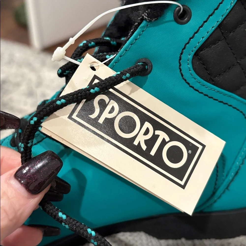 SPORTO Vintage Emerald/Black Thermolite Hiking Boots